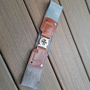 Tory Burch Belt - Leather / Stretch Band